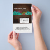 ハーシーズラージバーラッパーネオン春フローラフロー チラシ (ハンドル)