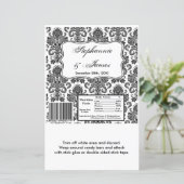 ハーシーズラージバーラッパ白黒ダマスクラック (スタンド正面)