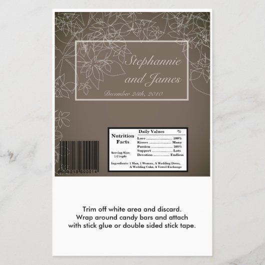 ハーシーズラージバーラッパ秋フローラ秋 チラシ (正面)