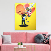 ハーシー キャンバスプリント (インサイチュ (リビング))