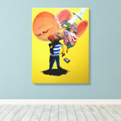 ハーシー キャンバスプリント (インサイチュ (ウッドフロア))