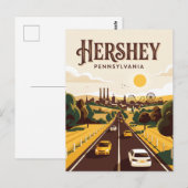 ハーシーUSA ポストカード (正面/裏面)