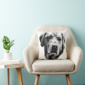 ハースの視線を集める クッション (椅子)