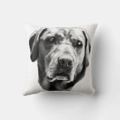 ハースの視線を集める クッション (裏面)