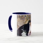 ハースカバ国際的ー、アルフォンスミュシャ マグカップ (正面左)