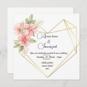 ハースカード除草の招待 招待状 (正面/裏面)