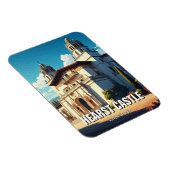 ハーストキャッスルサンシメオンカリフォルニアセントラルコースト マグネット (右側)