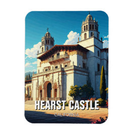 ハーストキャッスルサンシメオンカリフォルニアセントラルコースト マグネット