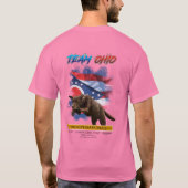 ハーストTシャツMEDIUM/PASTEL – 前面と背面のデザイン Tシャツ (裏面)