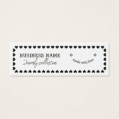 ハースモダンパターンイヤリング表示カード (正面)