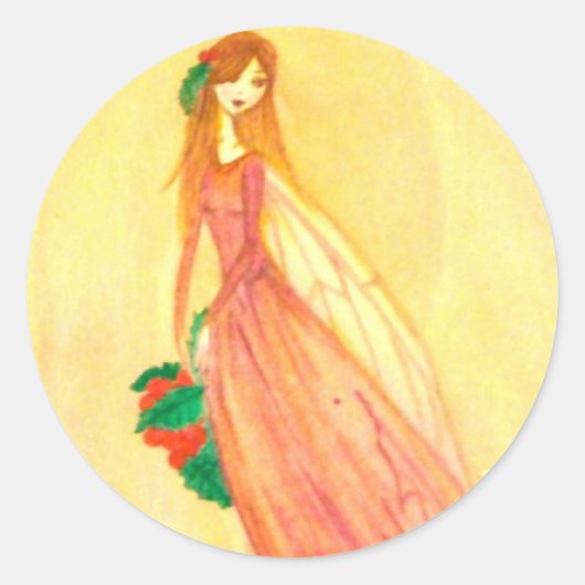 ハース妖精の丸いシール ラウンドシール (正面)