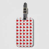 ハース模様コレクション ラゲッジタグ (正面縦)
