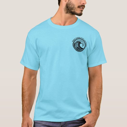ハース ブルー Tシャツ (正面)