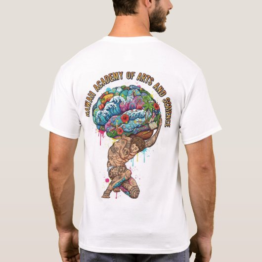 ハース Tシャツ (裏面)