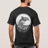 ハース Tシャツ (裏面)