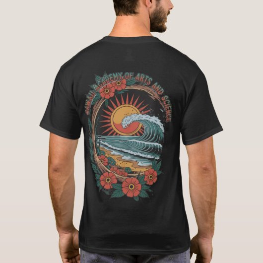 ハース Tシャツ (裏面)