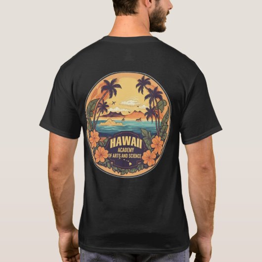 ハース Tシャツ (裏面)