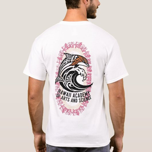 ハース Tシャツ (裏面)