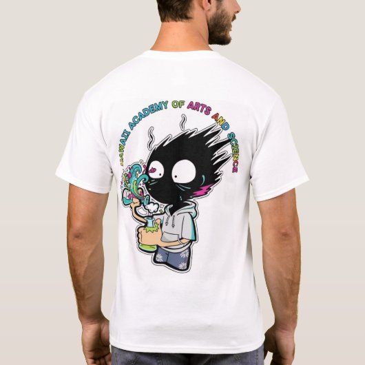 ハース Tシャツ (裏面)