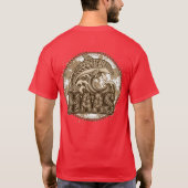 ハース Tシャツ (裏面)