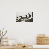 ハーセンアイランドミシガンセントマークス教会1925ビュー ポスター (キッチン)