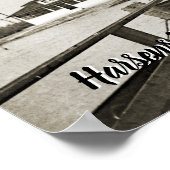 ハーセンアイランドミシガンセントマークス教会1925ビュー ポスター (角)