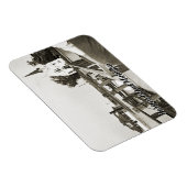 ハーセンアイランドミシガンセントマークス教会1925ビュー マグネット (右側)