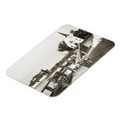 ハーセンアイランドミシガンセントマークス教会1925ビュー マグネット (左側)