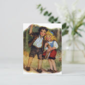 ハーゼルとグレ失ったテルの森 ポストカード (スタンド正面)