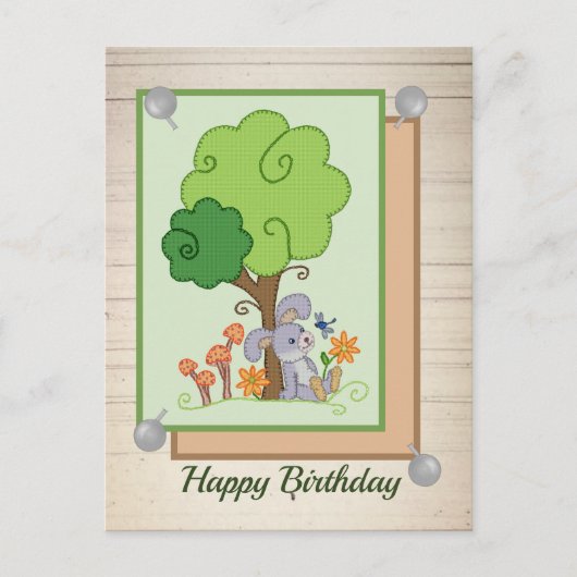 ハーゼ短期バウム ポストカード (正面)