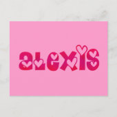 ハーツのアレクシス ポストカード (正面)