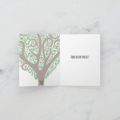 ハーツの木に感謝 サンキューカード (内部)