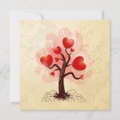 ハーツの木 招待状 (正面)