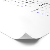 ハーツカレンダー2022 ポスター - 月曜日が始まる (角)