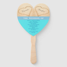 ハーツビーチウェディング 式次第 ティールブルーH