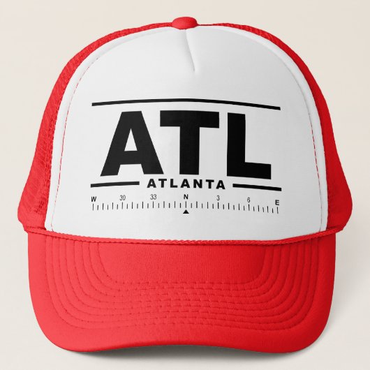ハーツフィールド・ジャクソン・アトランタ国際空港 ATL キャップ (正面)
