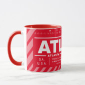 ハーツフィールド・ジャクソン・アトランタ国際空港 ATL マグカップ (左)