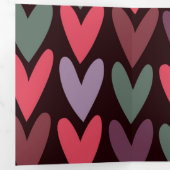 ハーツ6 三つ折りクリスマスカード (内部最初)