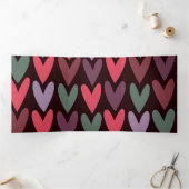 ハーツ6 三つ折りクリスマスカード (内部)