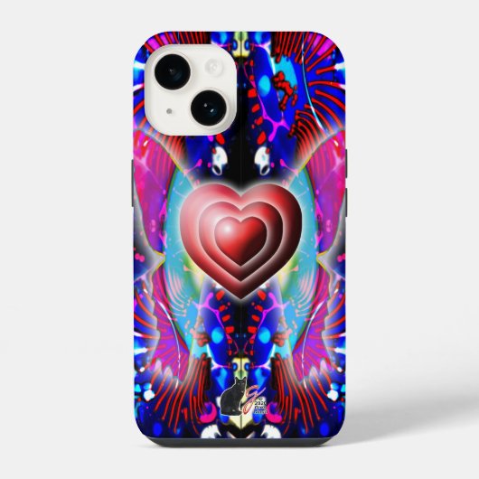 ハーツ・オブ・グリス iPhoneケース (裏面)
