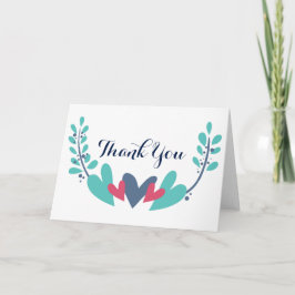 ハーツ＆ヴァインズ ウェディング サンクス カード