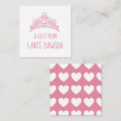 ハーティアラクラウングフトエンクロージャーカード ノートカード (正面/裏面)