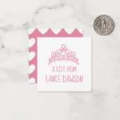 ハーティアラクラウングフト同封カード ノートカード (正面/裏面インサイチュ)