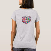 ハーティハグス Tシャツ (裏面)