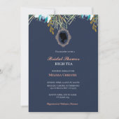 ハーティーガーデンパーティー,美しいソフトパステルカラー 招待状 (正面)