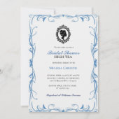 ハーティーガーデンパーティー,美しいソフトパステルカラー 招待状 (正面)