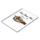 ハーディグルディフォークミュージシャンミュージック先生カスタム ノートブック (左側)