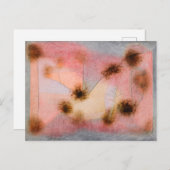 ハーディプラントポールクレー抽象芸術アート ポストカード (正面/裏面)