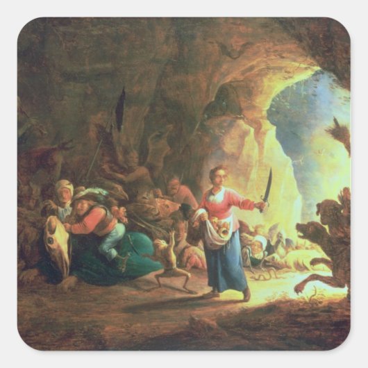 ハーデスの門 スクエアシール (正面)