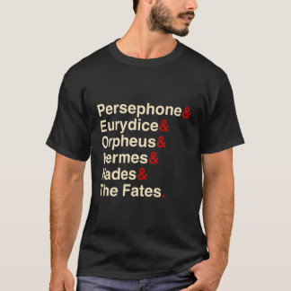 ハーデスオルフェウスとエウリュディスミュージカル劇場 Tシャツ